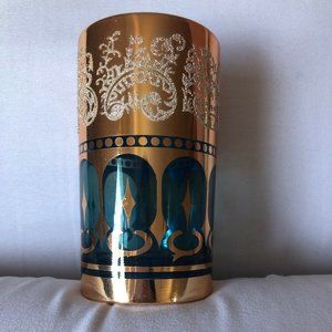 Dynasty Crown 6 Pieces Gold Decorated Tumbler Set.